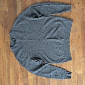 Christian Lacroix 100% Wool Gray Crewneck Sweater